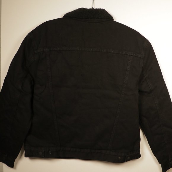 Levi's Ex-Boyfriend Trucker Jacket Sherpa **NWT** - Picture 4 of 10